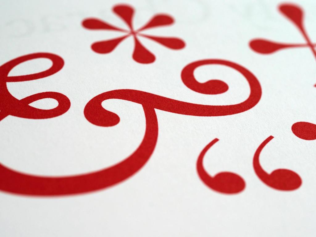 red text on white background